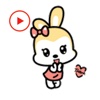 Animated Rabbit Bunny Stickers