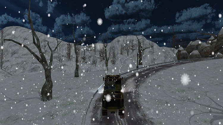 Snow Army Truck Drive:Offroad Truck Simulator