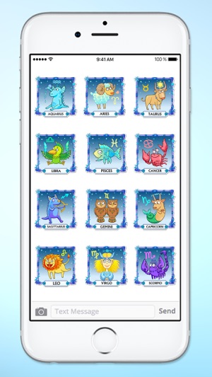 Fun Zodiac Astrology Sticker Pack(圖3)-速報App