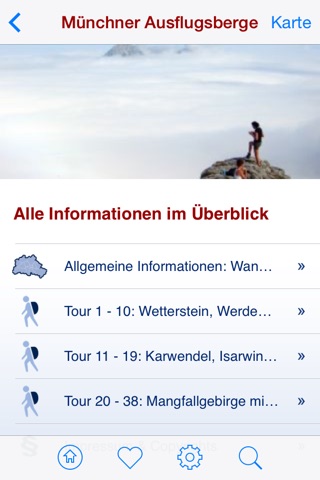 Münchner Ausflugsberge Wanderführer MM-Wandern screenshot 3