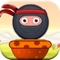 You are a Ninja Jumper King with many skills in this adventure jumping game