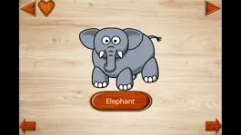 Game screenshot Animal Jigsaws - Baby Learning English Games hack