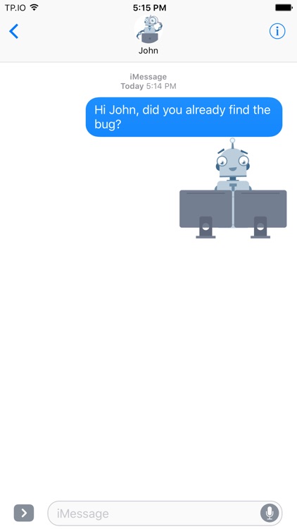 Lil' Robots Sticker