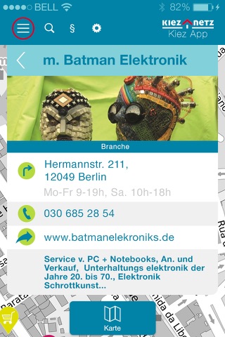 KiezApp Berlin screenshot 3