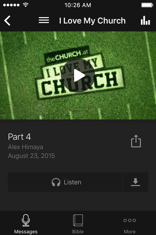 theChurch.at screenshot 2