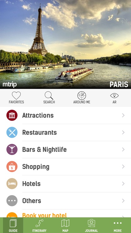 Paris Travel Guide (with Offline Maps) - mTrip screenshot-0