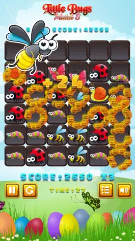 Game screenshot Little Bugs Match3 - Best Puzzle Game for Kids apk