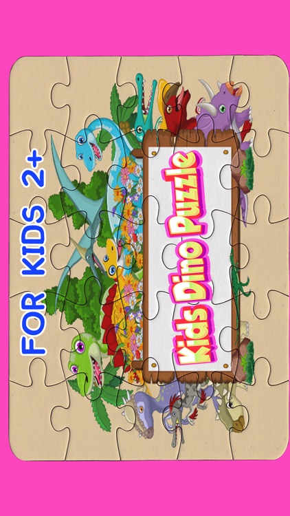 Kids dinosaur puzzle games for toddlers