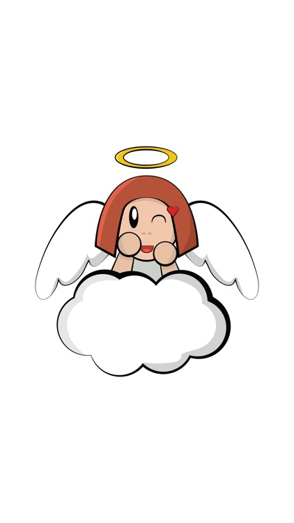 Cupid God - Angel in Heaven Stickers