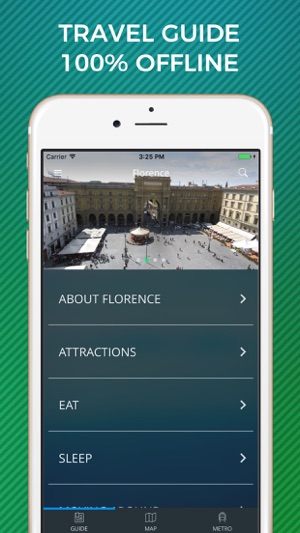 Florence Travel Guide with Offline Stree