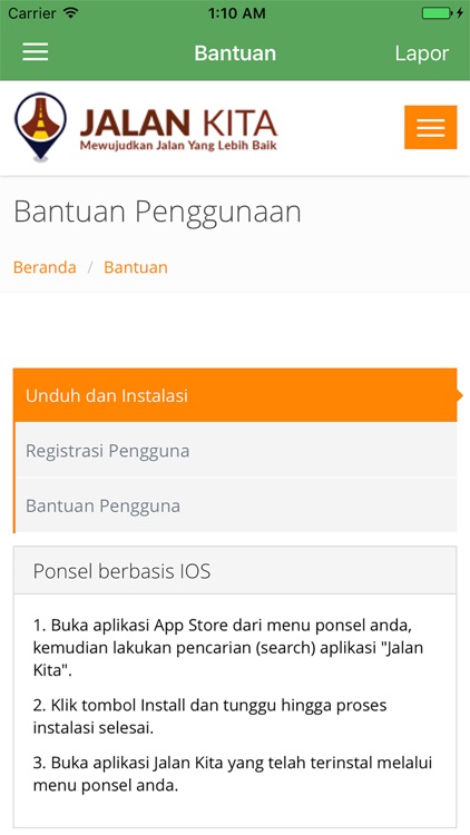 Aplikasi Jalan Kita screenshot-3
