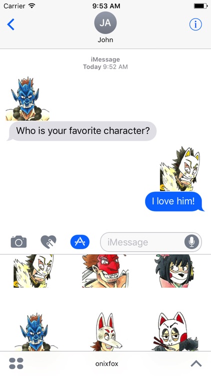 OniXFox Sticker Pack