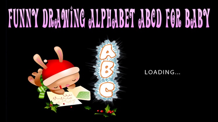 Funny Drawing Alphabet ABC Words For Baby