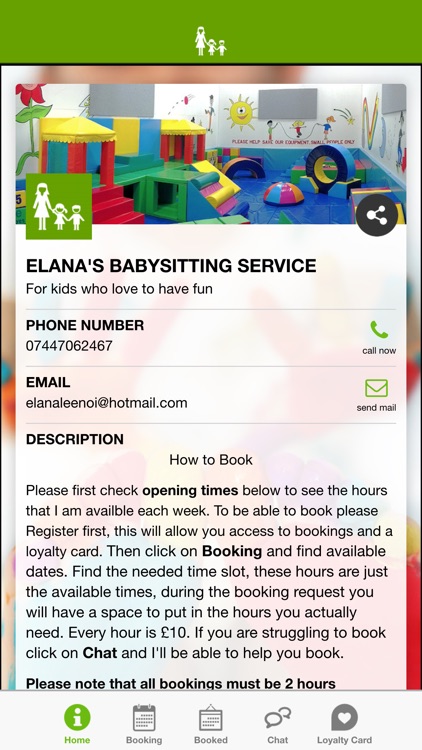 Elana's Babysitting Service screenshot-3