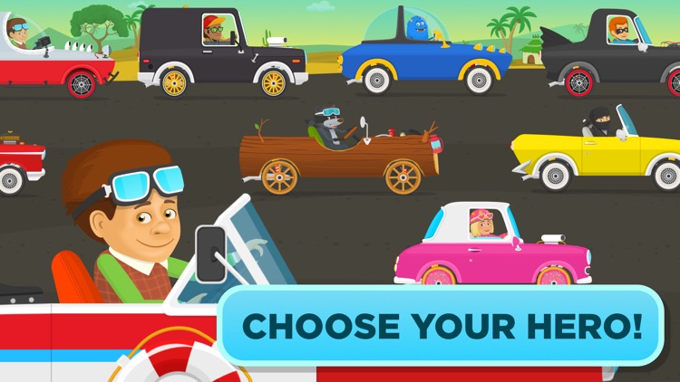 Racing for kids - cars & games screenshot-4