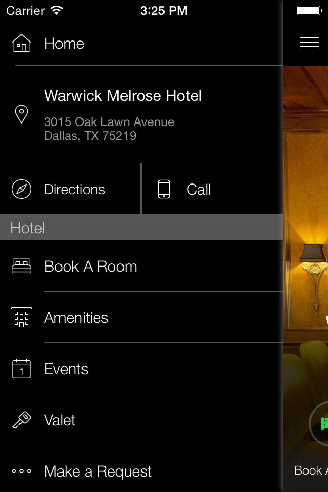 Warwick Hotels and Resorts screenshot 2