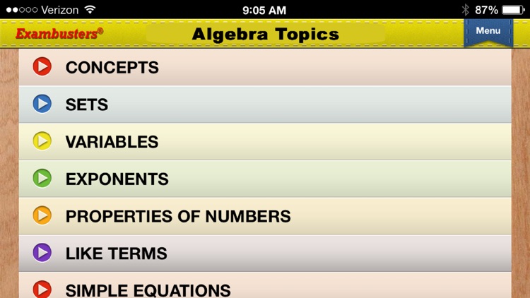 ACT Math Prep Flashcards Exambusters