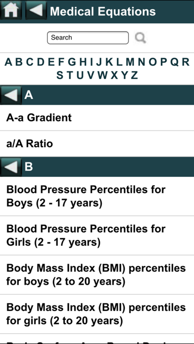 MedCalc 3000 Pediatrics Screenshot 2