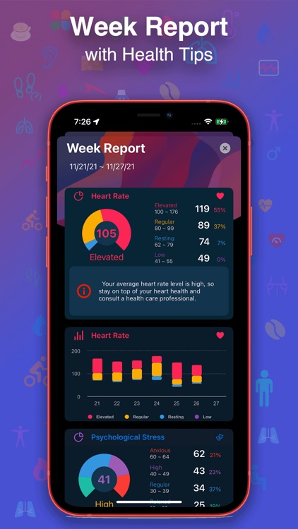 Heart Rate & Stress Pro screenshot-5