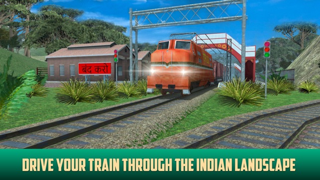 Indian Railway Driver Train Simulator 3D Full(圖1)-速報App