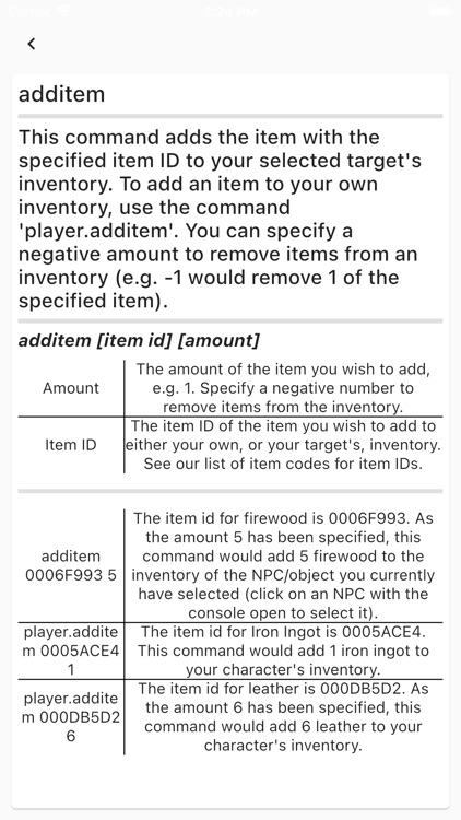 Commands for TESV screenshot-3