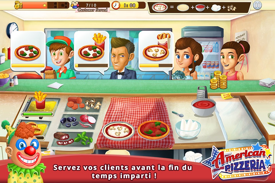 American Pizzeria - Pizza Game screenshot 2
