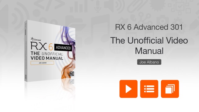 Manual for RX 6 Advanced