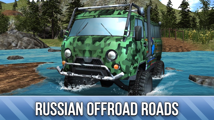 Russian SUV 4x4 Offroad Rally - Try UAZ SUV