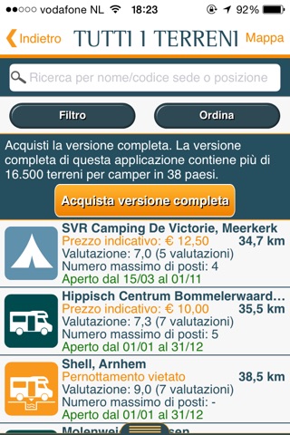 Campercontact screenshot 2