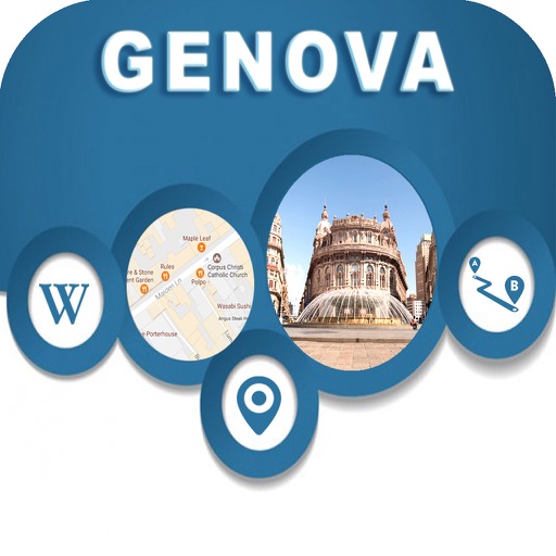 Genova Italy Offline City Maps Navigation icon