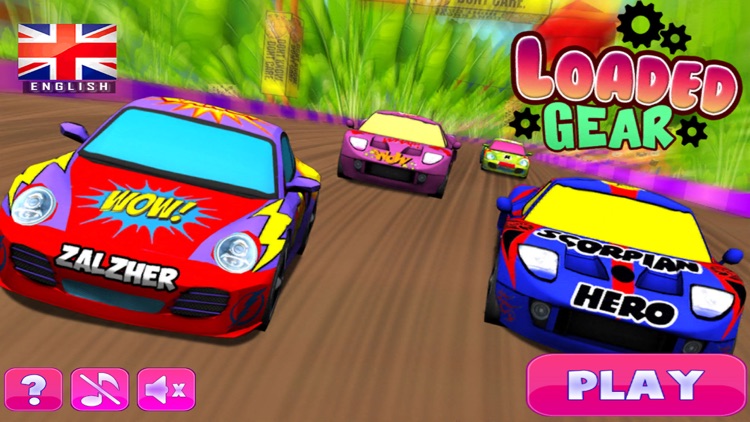 Loaded Gear - Fun Car Racing Games for Kids