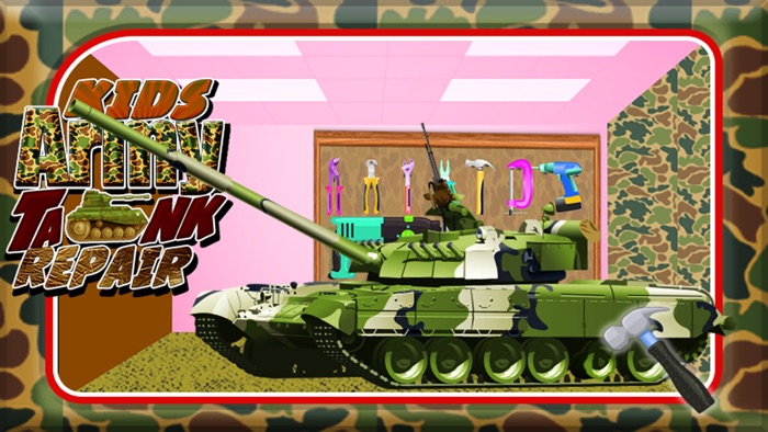 キッズ軍タンク修理 - 戦車戦車工場