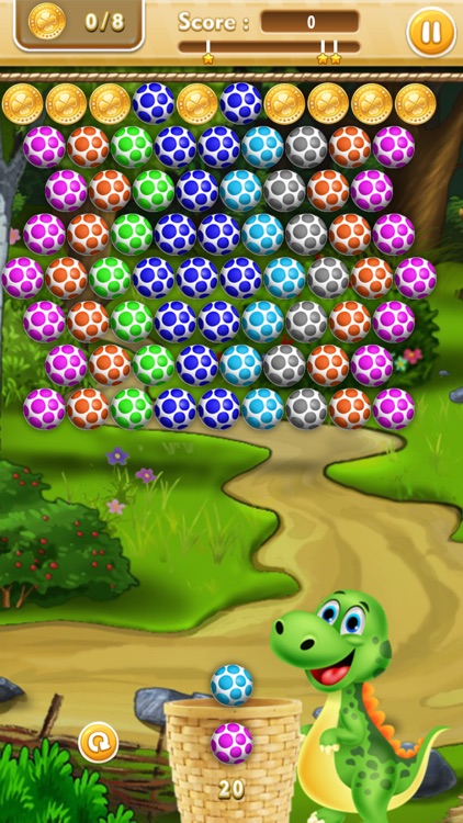 Shoot Dinosaur Eggs - Bubble Shooter