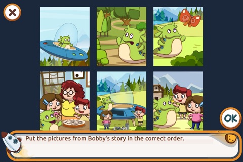 Alien Story - Fairy tale with games for kids screenshot 2