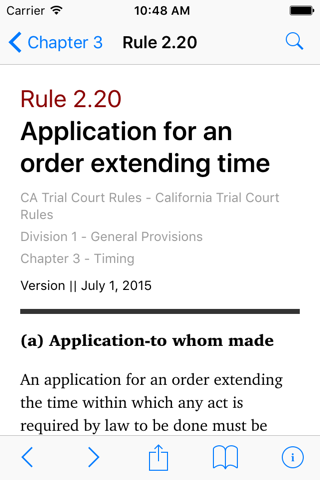 California Trial Court Rules (LawStack CA Series) screenshot 2