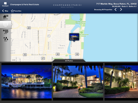 Champagne & Parisi Real Estate for iPad screenshot 3