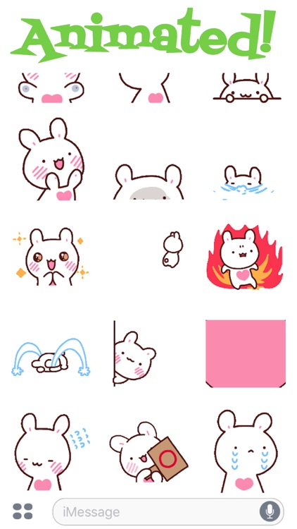Sweetie Rabbit Love Animated screenshot-3