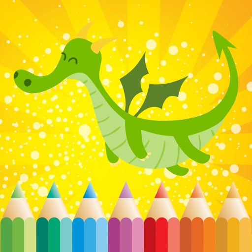 Fantasy Coloring Book for Children: Learn to color iOS App