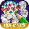 Mexican Sugar Skull Mask & Coloring Pages – Pro