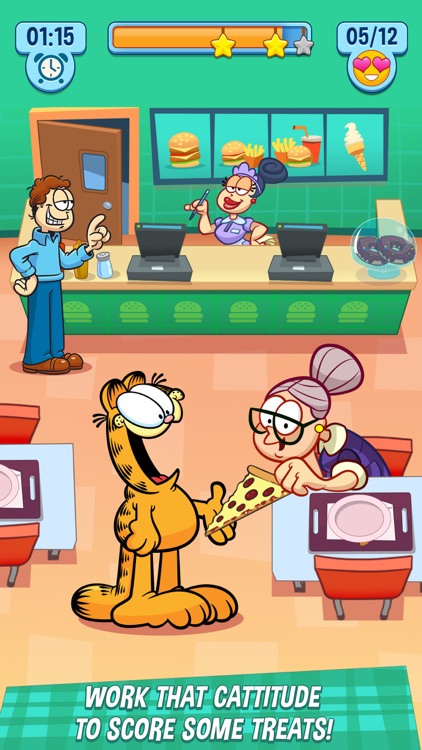 Garfield: My BIG FAT Diet screenshot-0