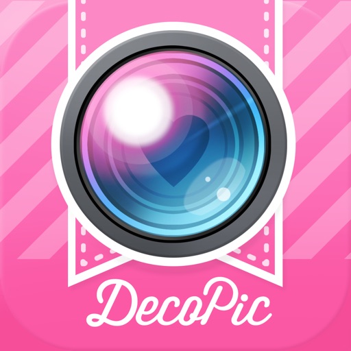 Decopic かわいい おしゃれな無料の写真加工アプリ By Community Factory Inc