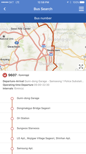 Korea Subway Bus(圖5)-速報App