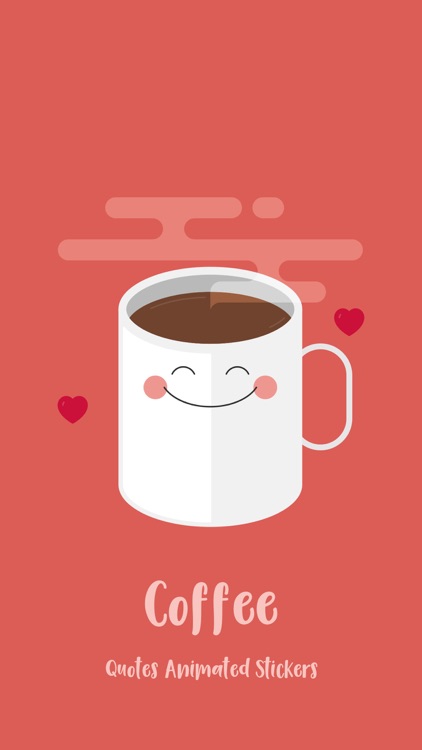 Animated Coffee Quotes Stickers