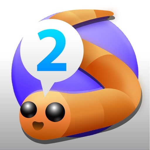 Colory Snake - Hungry Worm.IO Rolling Flip Icon