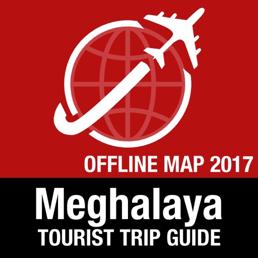 Meghalaya Tourist Guide + Offline Map icon