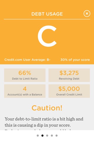 Credit.com screenshot 2