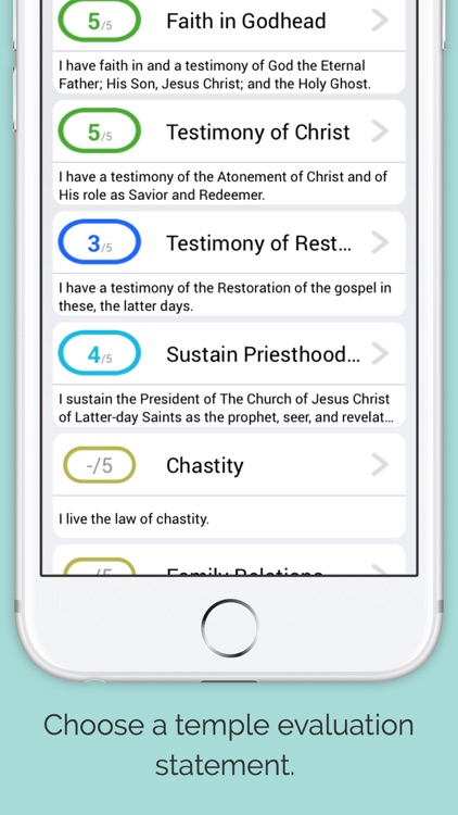 LDS Temple Recommend Evaluation - Lite