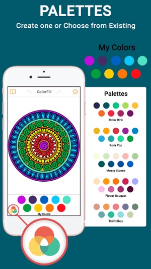 ColorSip Calm Relax Focus Coloring Book for Adults(圖3)-速報App