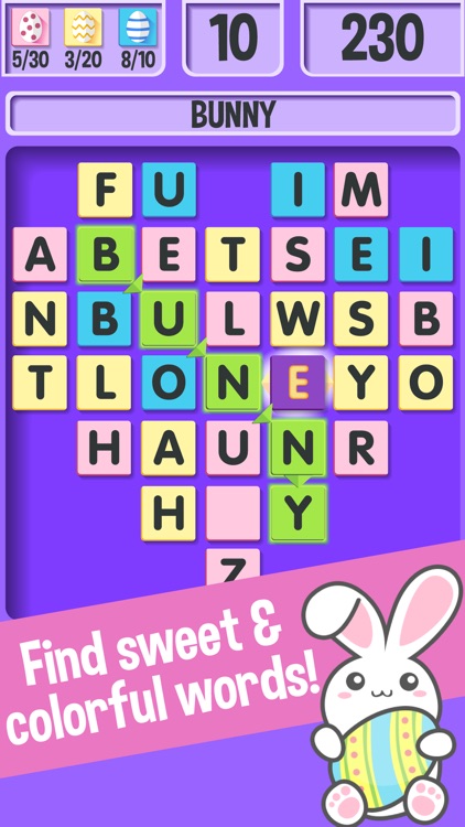 Alpha Bunny - Easter Egg Word Hunt