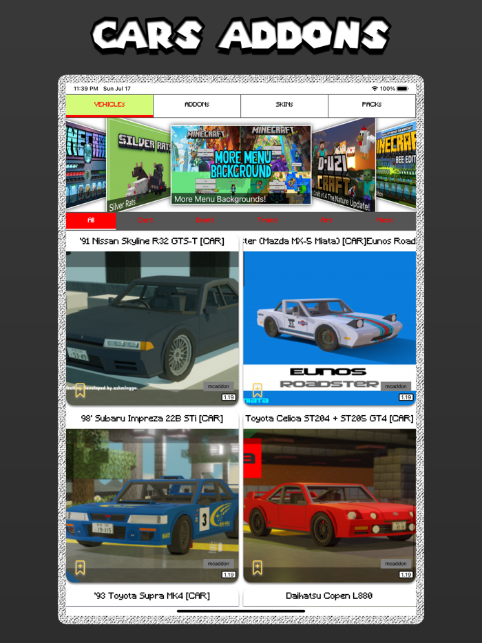 Poke Vehicle Mod Minecraft PE